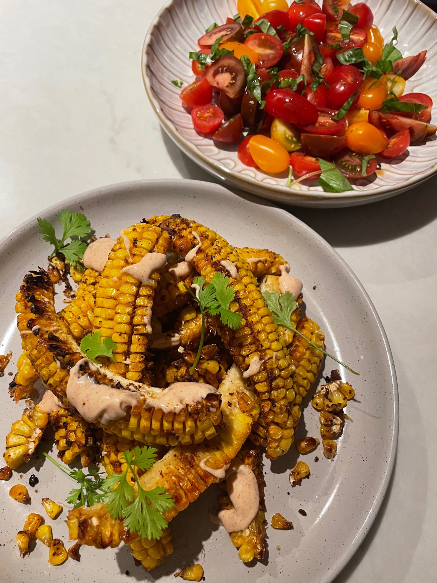 Air Fryer Corn Ribs