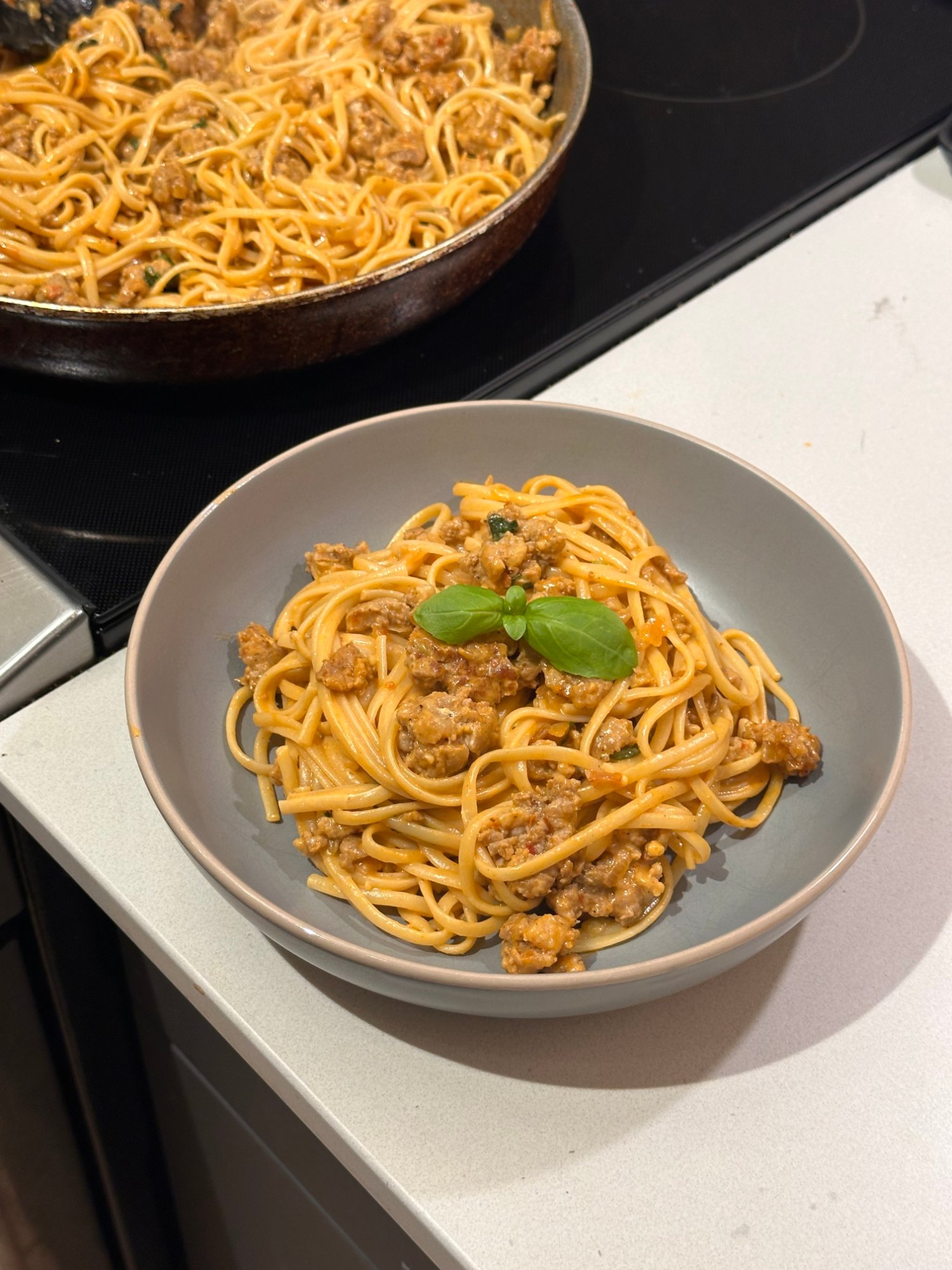 Creamy Sausage Pasta